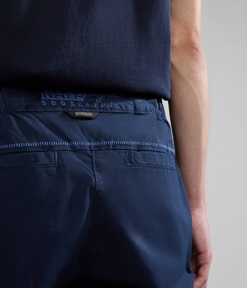 Napapijri Aberdeen Trousers Ženske Jogger Hlače Tamno Plave | XNIW-21590