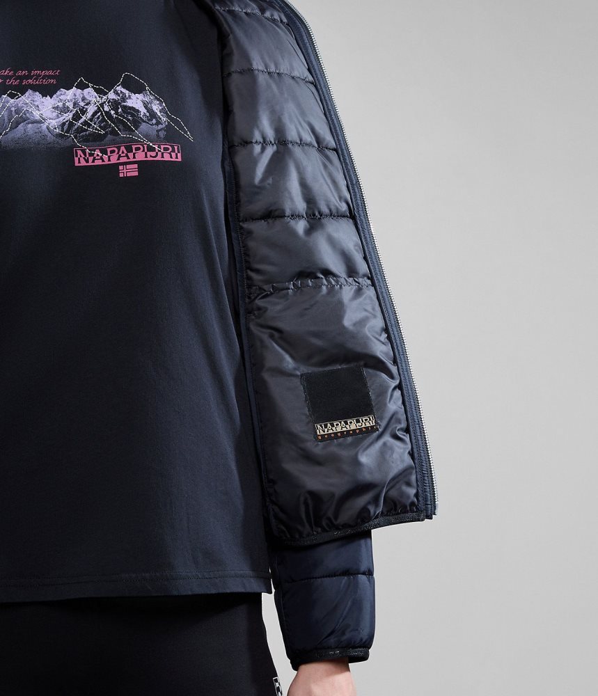Napapijri Acalmar Short Jacket Ženske Kišne Jakne Crne | XTGO-06571