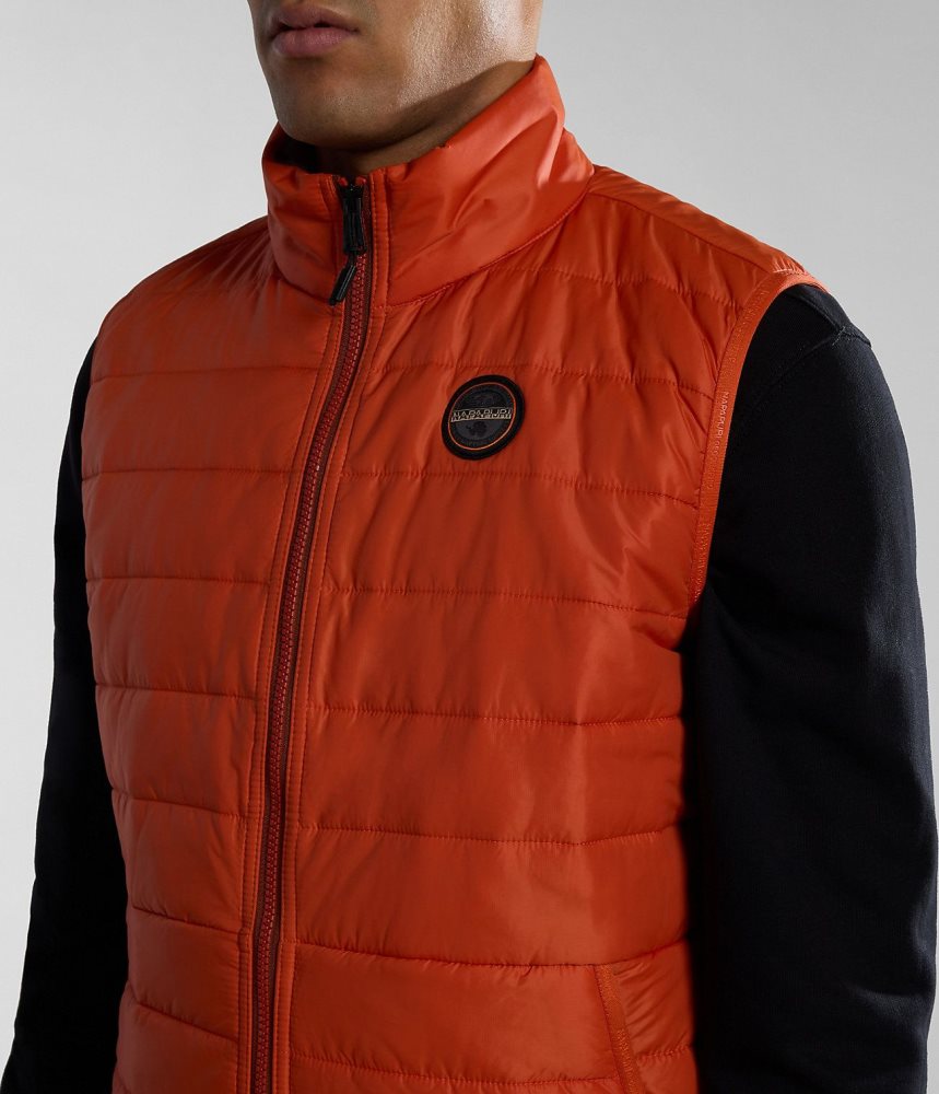 Napapijri Acalmar Vest Muške Gilet Narančaste | XTNC-05872
