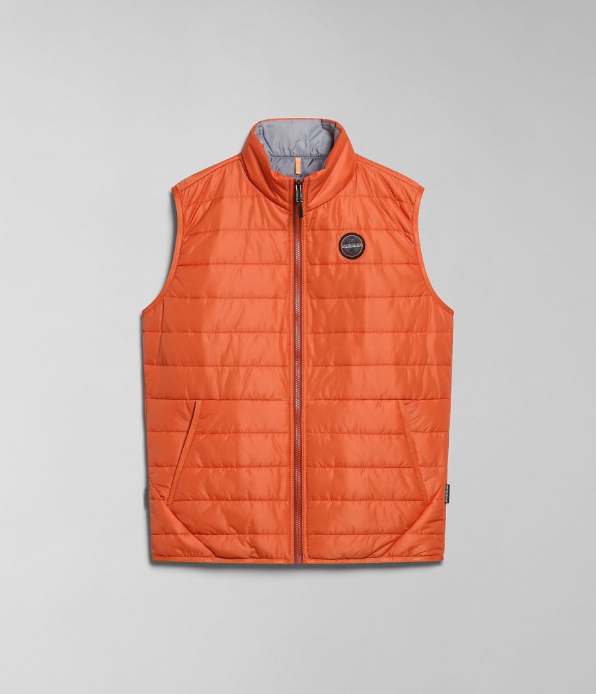 Napapijri Acalmar Vest Muške Gilet Narančaste | XTNC-05872