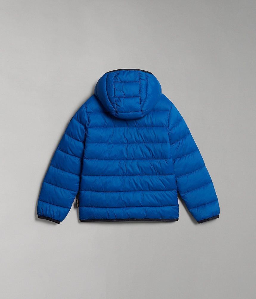 Napapijri Aerons Puffer Jacket (4-16 YEARS) Dječje Kišne Jakne Plave | YOBN-04365