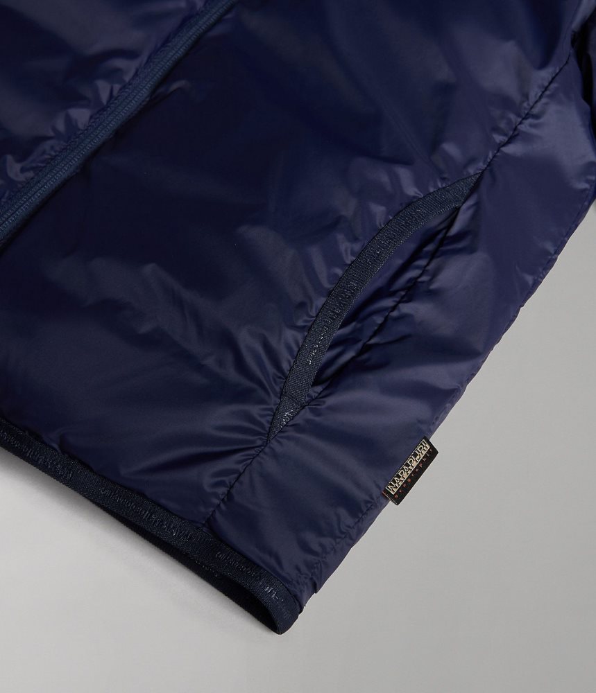 Napapijri Aerons Puffer Jacket (4-16 YEARS) Dječje Puffer Jakna Plave | FUTC-74502