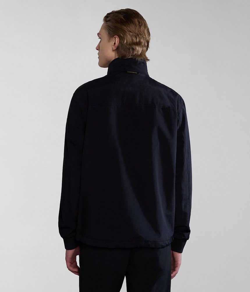 Napapijri Agard Bomber Jacket Muške Short Jackets Crne | YESX-27958