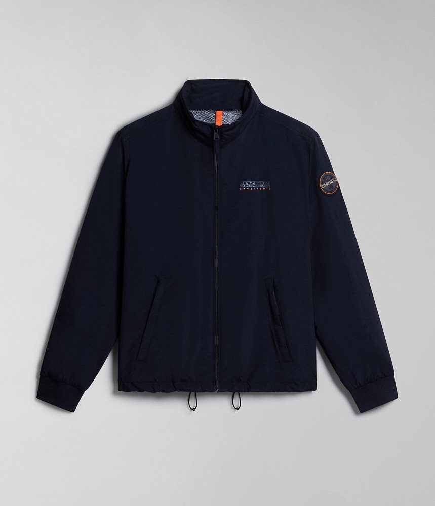 Napapijri Agard Bomber Jacket Muške Short Jackets Crne | YESX-27958