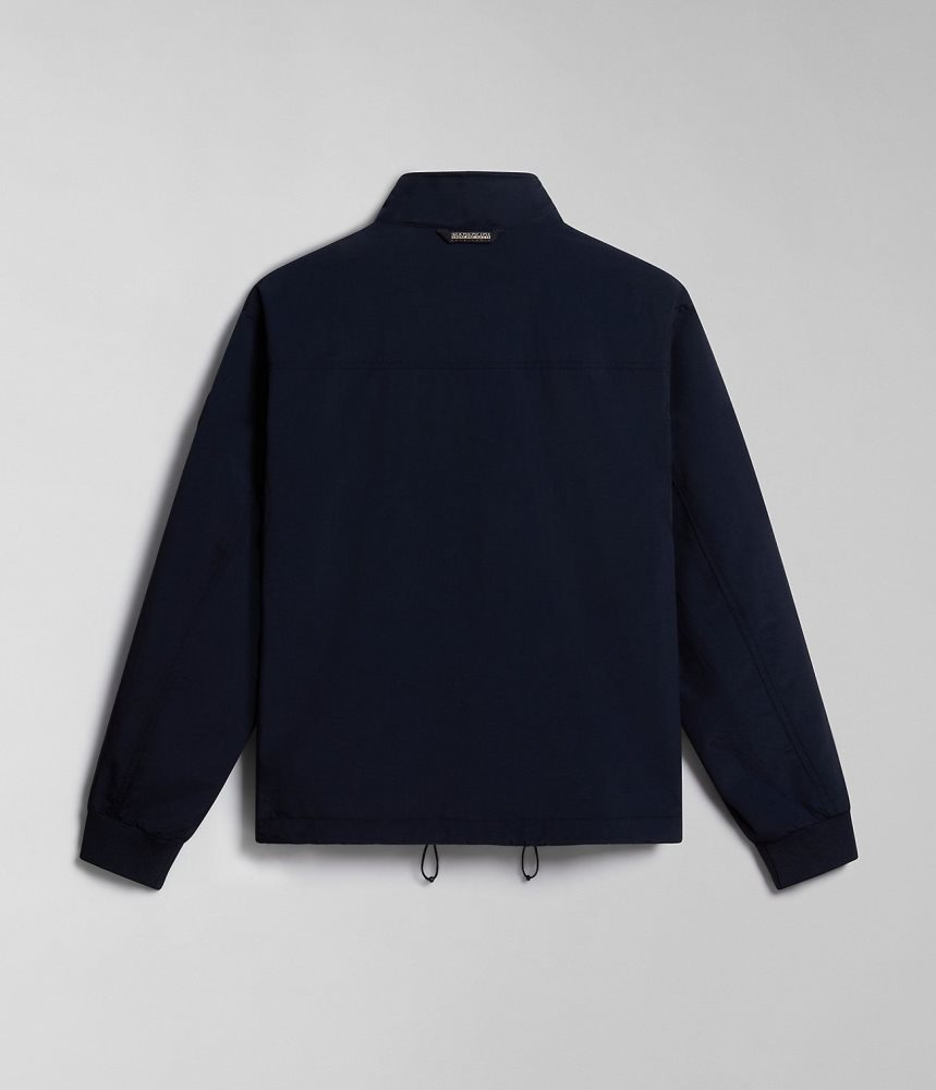 Napapijri Agard Bomber Jacket Muške Short Jackets Crne | YESX-27958
