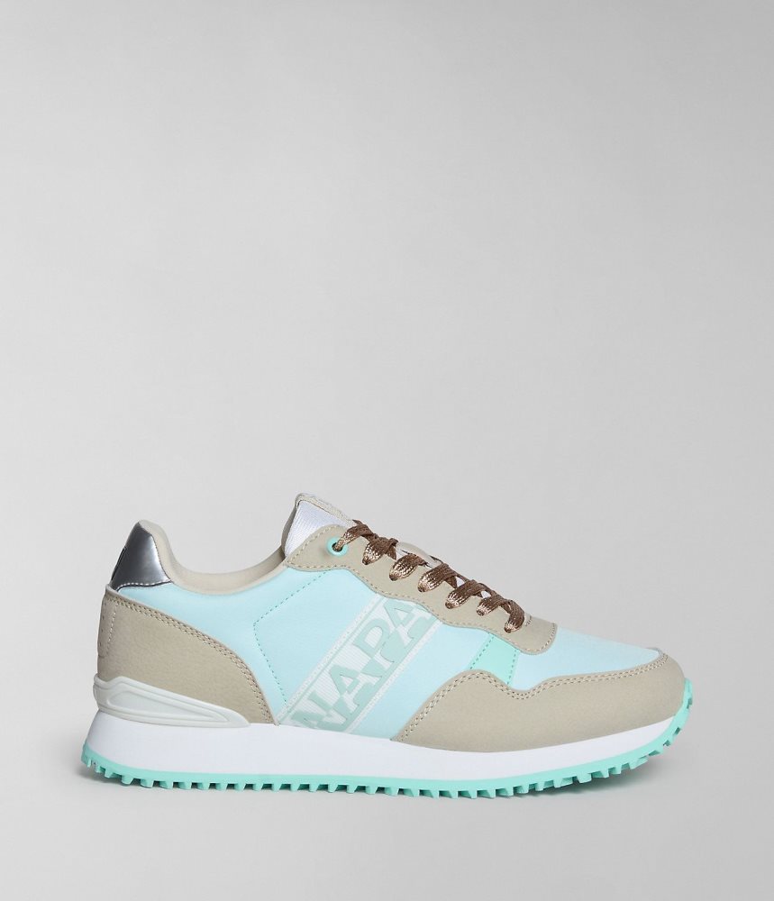 Napapijri Astra Najlon Trainers Ženske Tenisice Bež | ZWDJ-54861