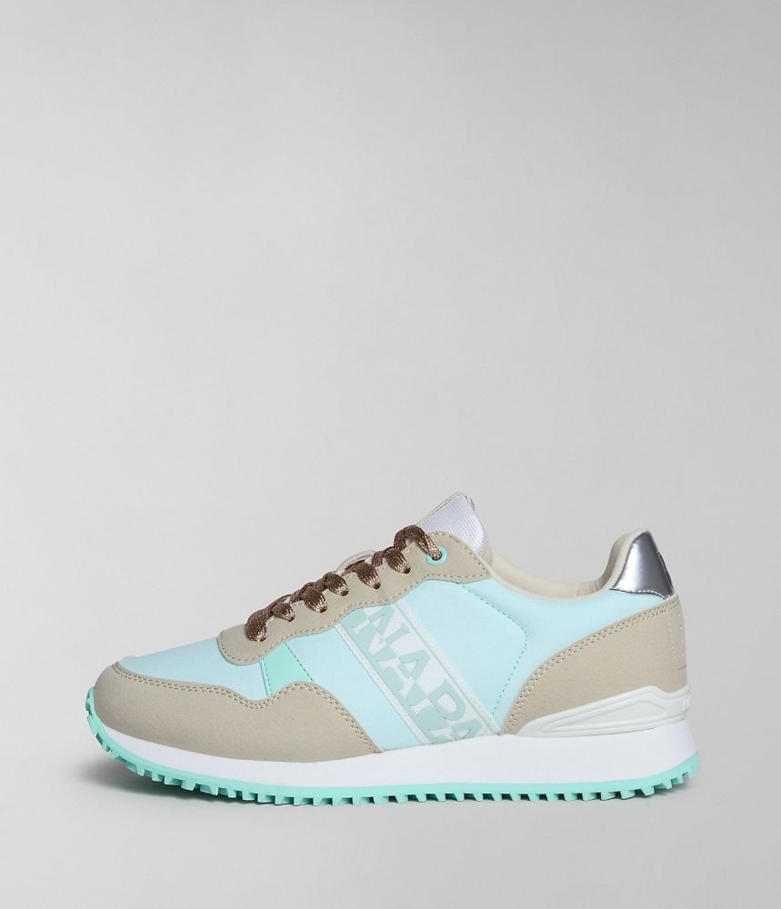 Napapijri Astra Najlon Trainers Ženske Tenisice Bež | ZWDJ-54861
