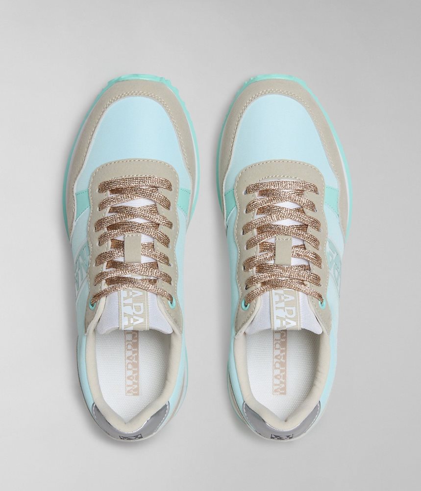 Napapijri Astra Najlon Trainers Ženske Tenisice Bež | ZWDJ-54861