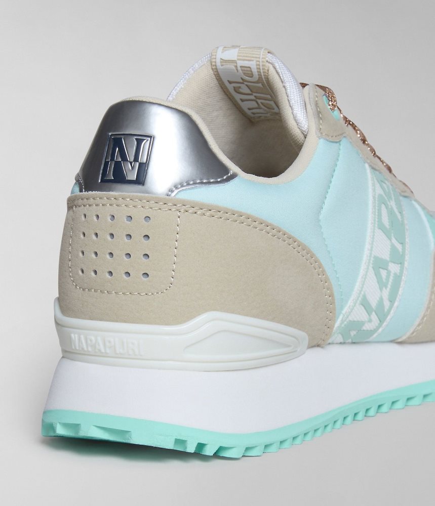 Napapijri Astra Najlon Trainers Ženske Tenisice Bež | ZWDJ-54861