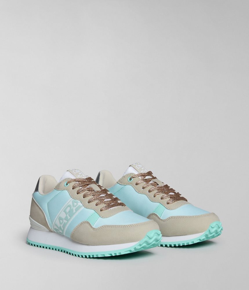 Napapijri Astra Najlon Trainers Ženske Tenisice Bež | ZWDJ-54861