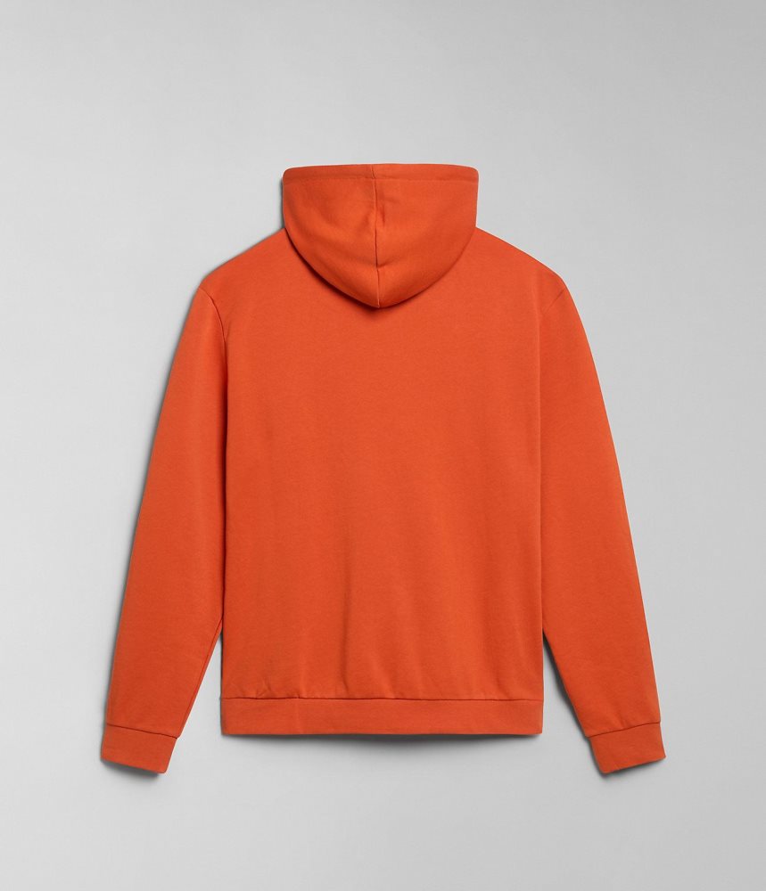 Napapijri Aylmer Hoodie Muške Majica s Kapuljačom Narančaste | REBV-20398
