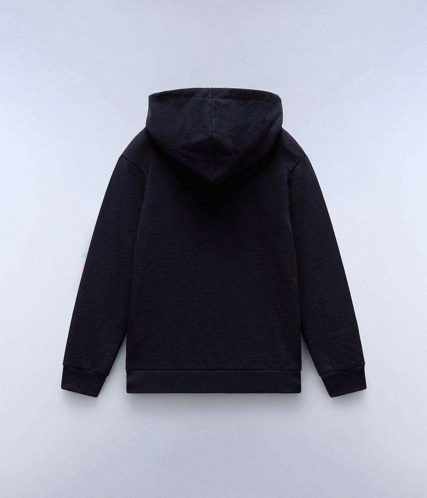 Napapijri Balis Hoodie (4-16 YEARS) Dječje Majica s Kapuljačom Tamno Plave | GQMB-38541