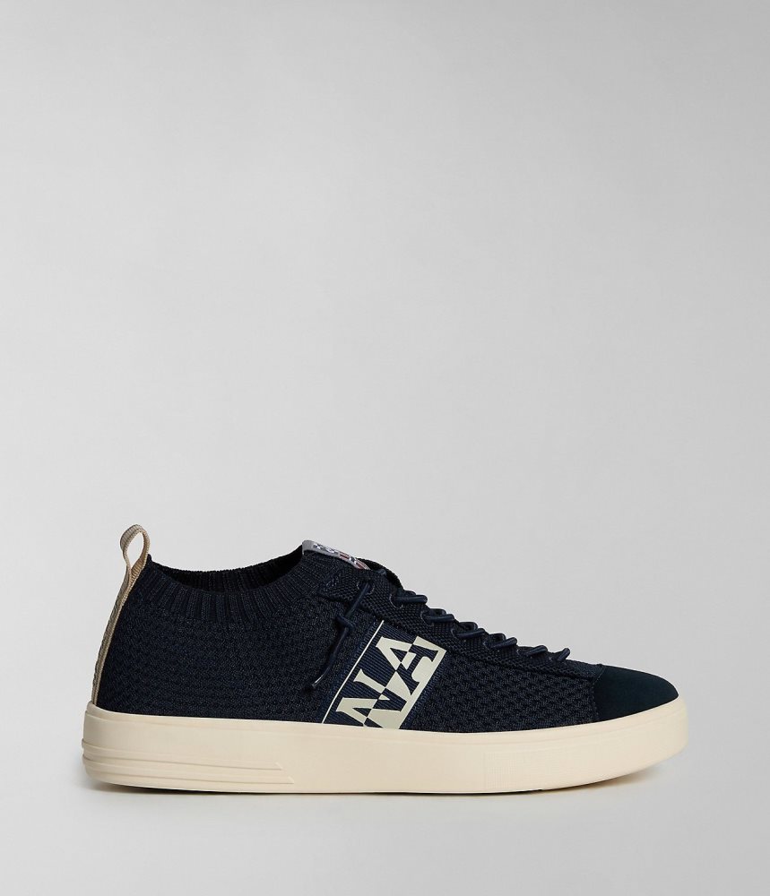 Napapijri Bark Knit Trainers Muške Tenisice Tamno Plave | MKAB-41582