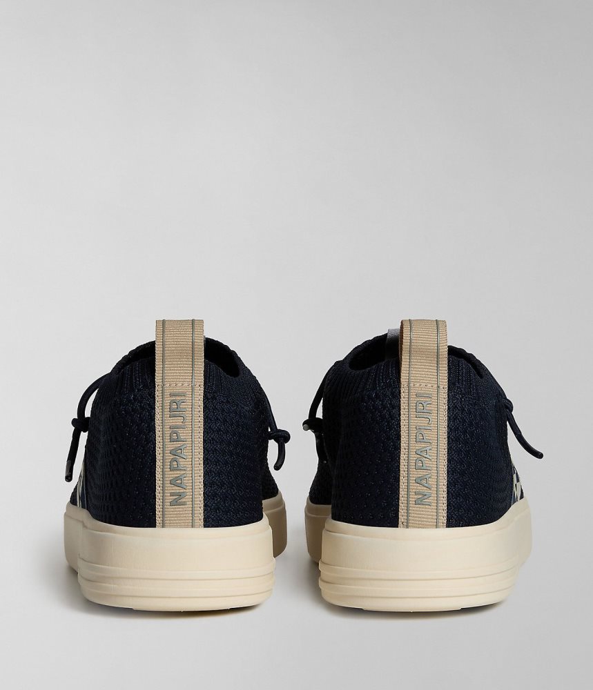 Napapijri Bark Knit Trainers Muške Tenisice Tamno Plave | MKAB-41582