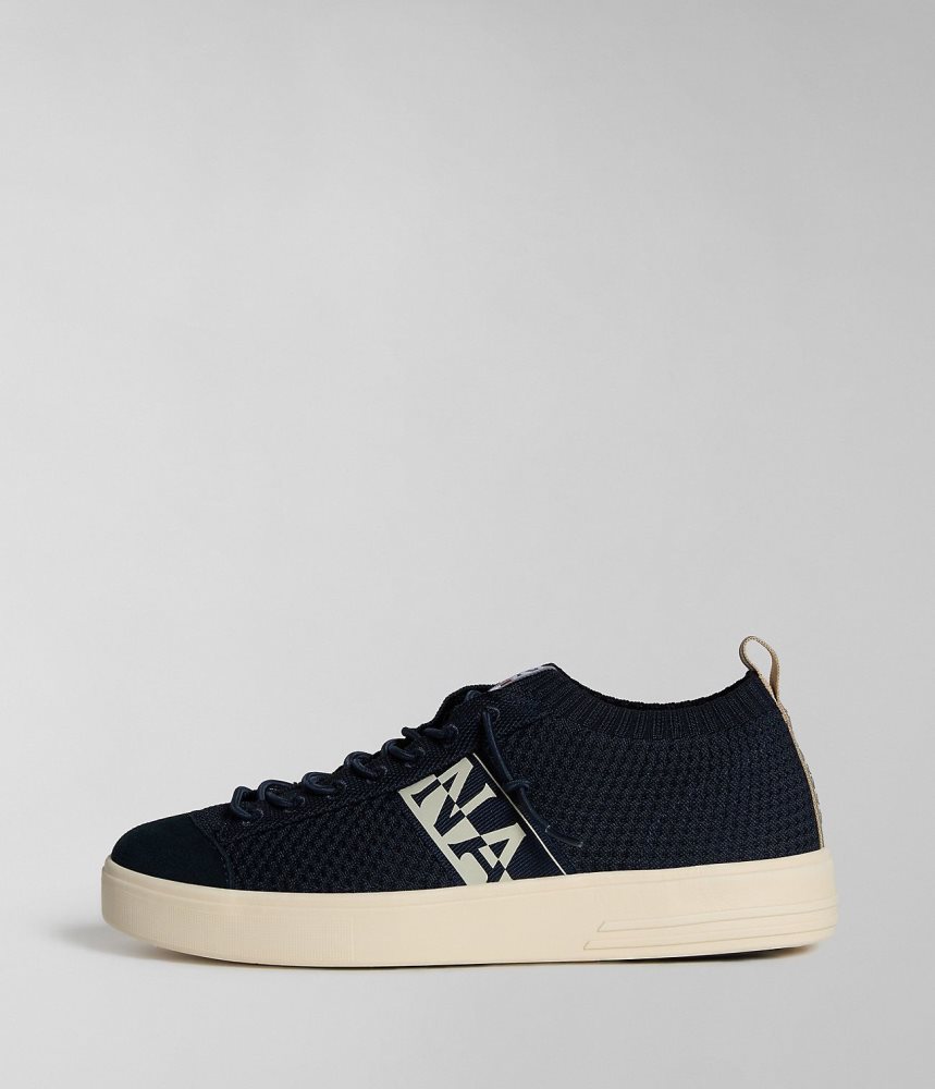 Napapijri Bark Knit Trainers Muške Tenisice Tamno Plave | MKAB-41582