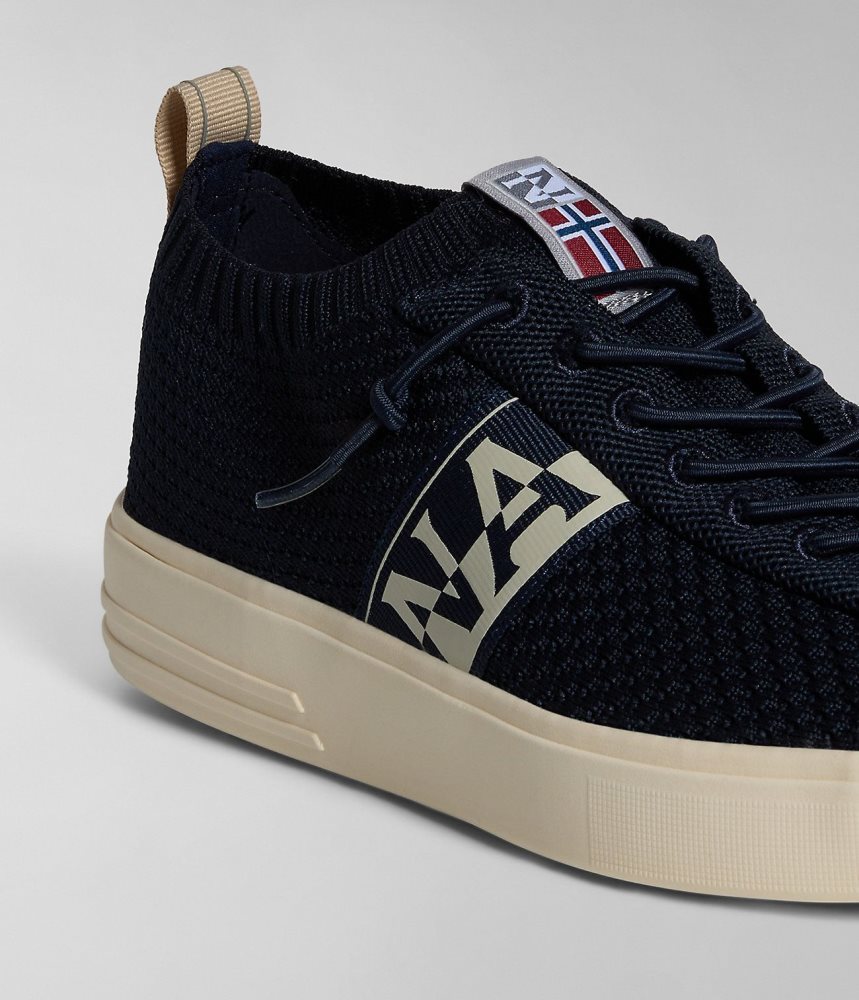 Napapijri Bark Knit Trainers Muške Tenisice Tamno Plave | MKAB-41582