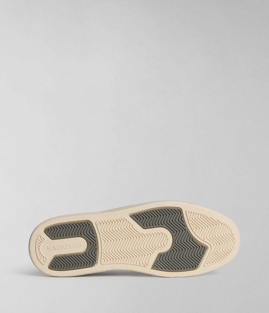 Napapijri Bark Tex Trainers Muške Tenisice Bež Sive | KTRZ-62407