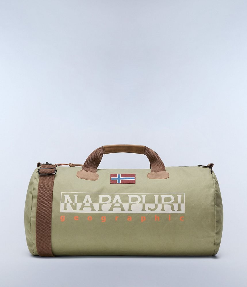 Napapijri Bering Duffle Bag Ženske Torba Duffle Zelene | WHVQ-01472