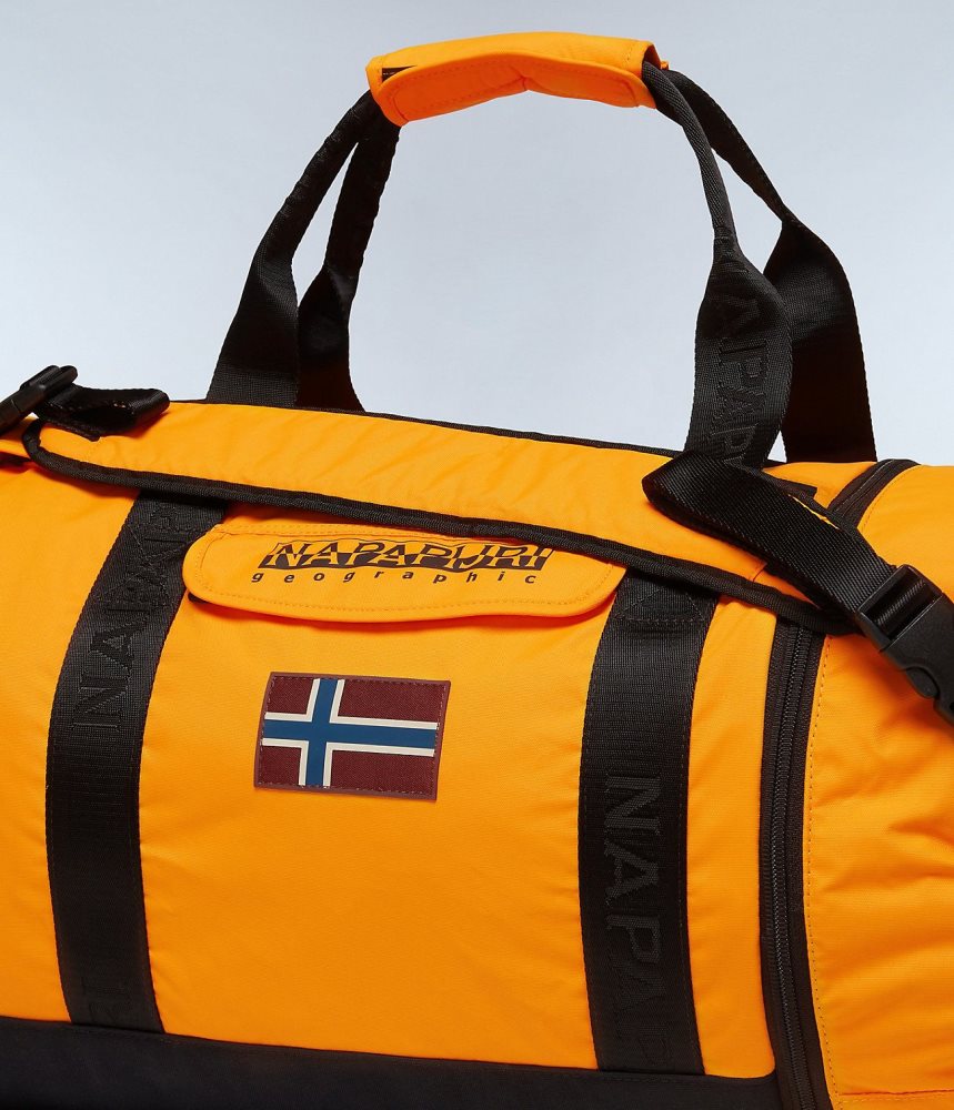 Napapijri Bering Travel Duffle Bag Dječje Torba Duffle Narančaste | ZTHM-26483