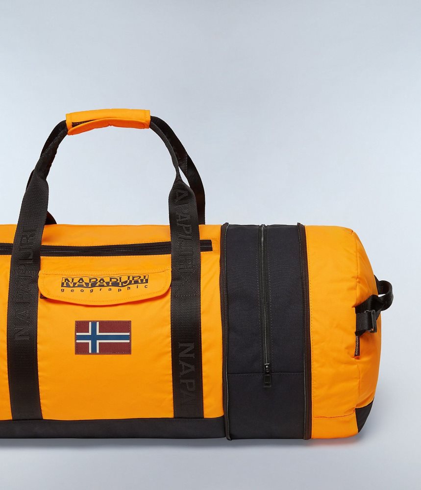 Napapijri Bering Travel Duffle Bag Dječje Torba Duffle Narančaste | ZTHM-26483
