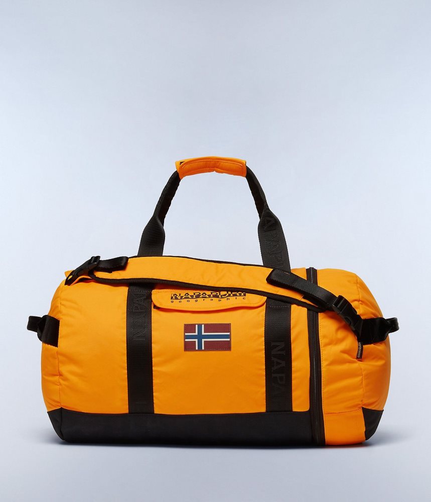 Napapijri Bering Travel Duffle Bag Dječje Torba Duffle Narančaste | ZTHM-26483