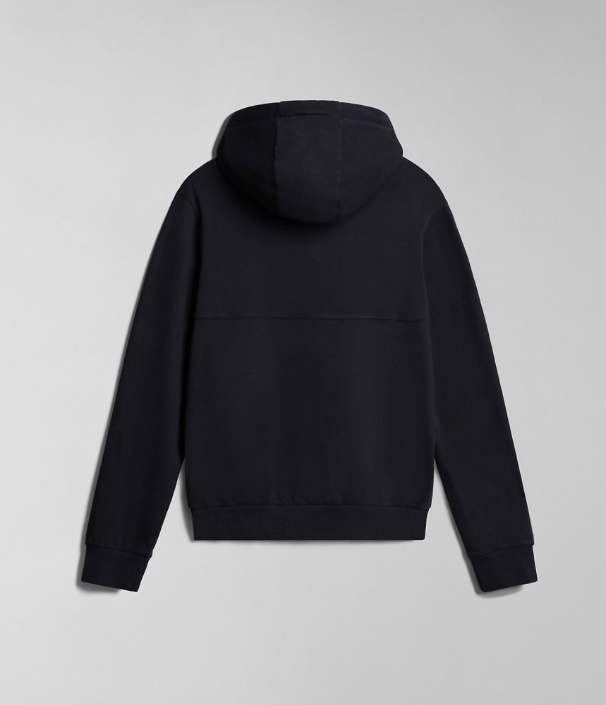 Napapijri Bollo Summer Hoodie Muške Majica s Kapuljačom Tamno Plave | THER-48139