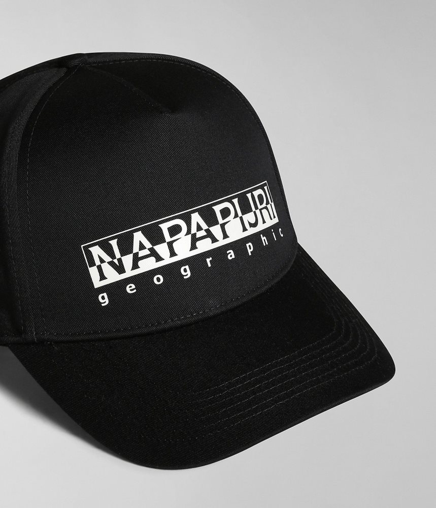 Napapijri Box Cap Muške Šeširi Crne | ZKDX-53918
