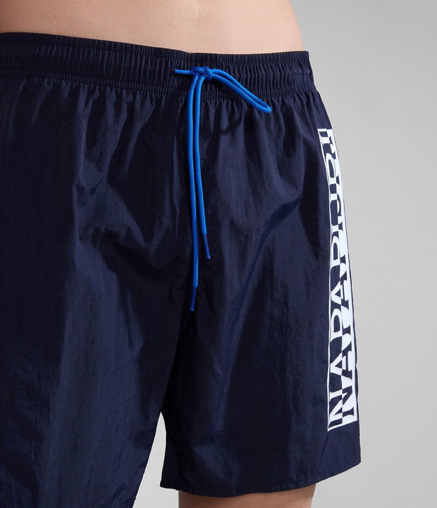 Napapijri Box Swimming Trunks Muške Kupaće Gaće Tamno Plave | ZVSQ-09871