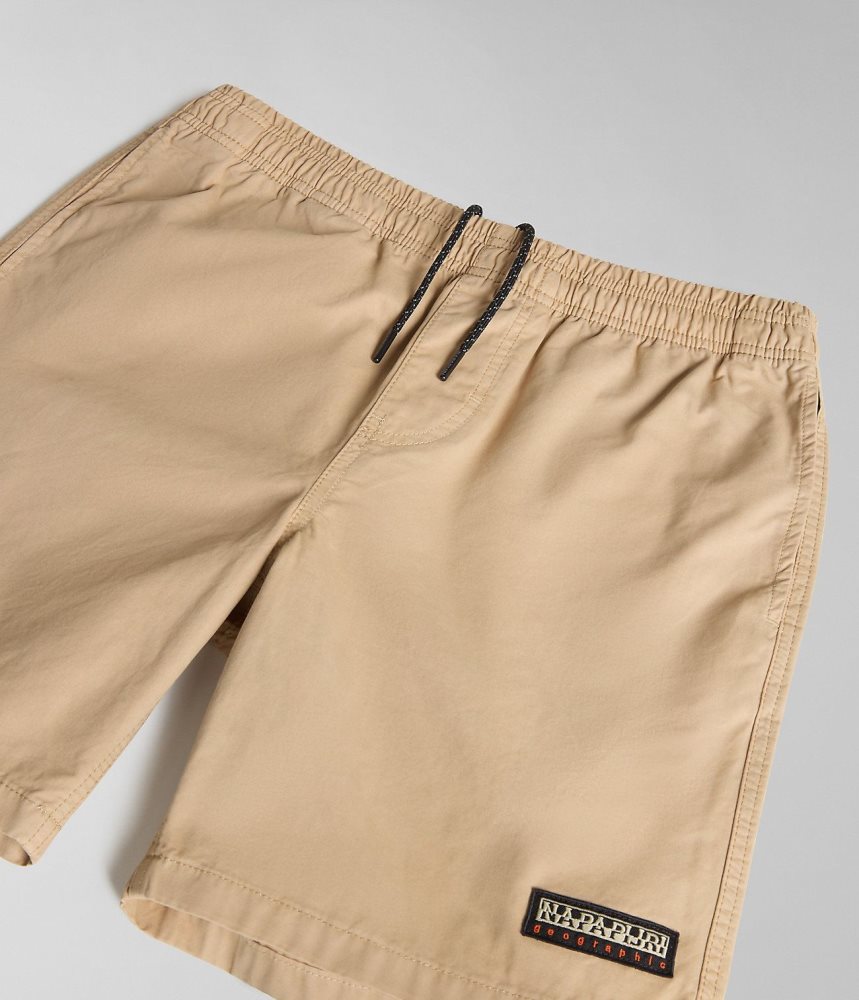Napapijri Boyd Bermuda Shorts Muške Kratke Hlače Bež | WXPB-89426
