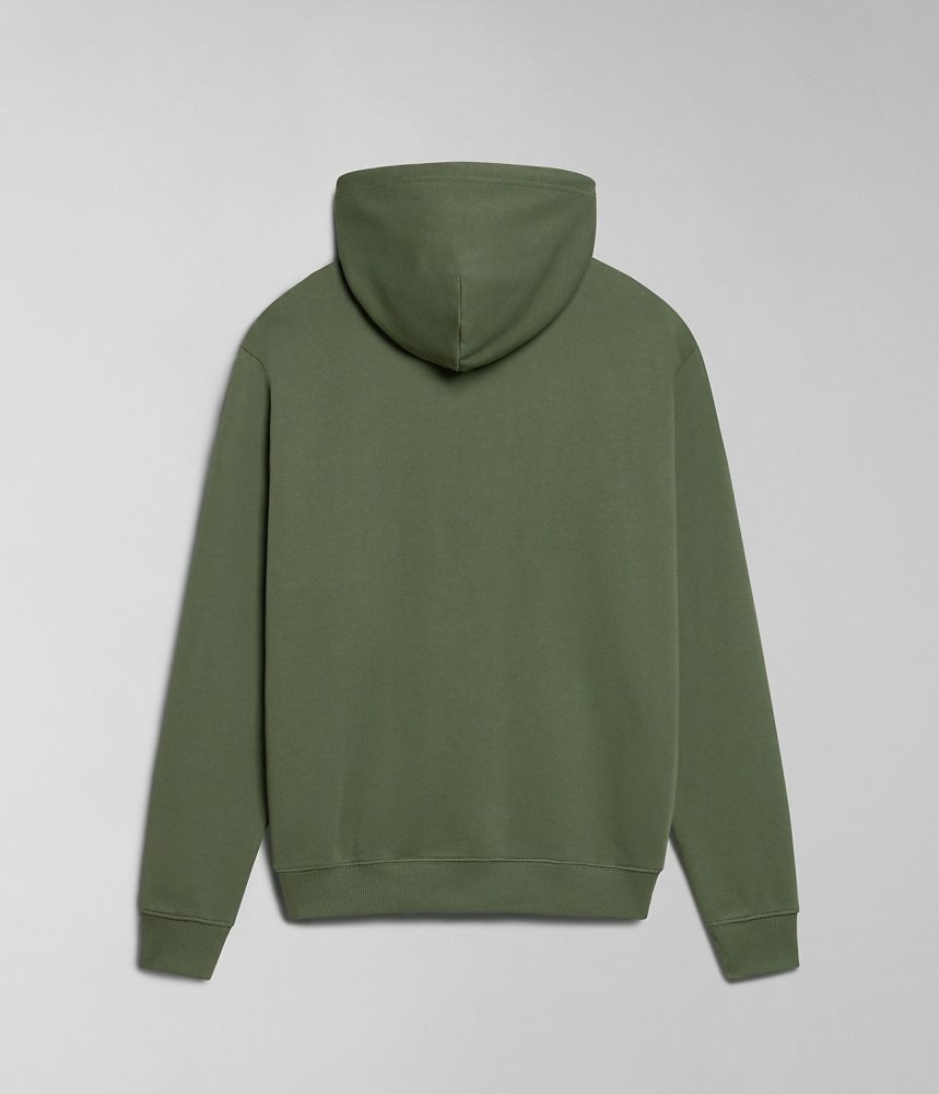 Napapijri Boyd Hoodie Ženske Majica s Kapuljačom Zelene | LKBT-86917