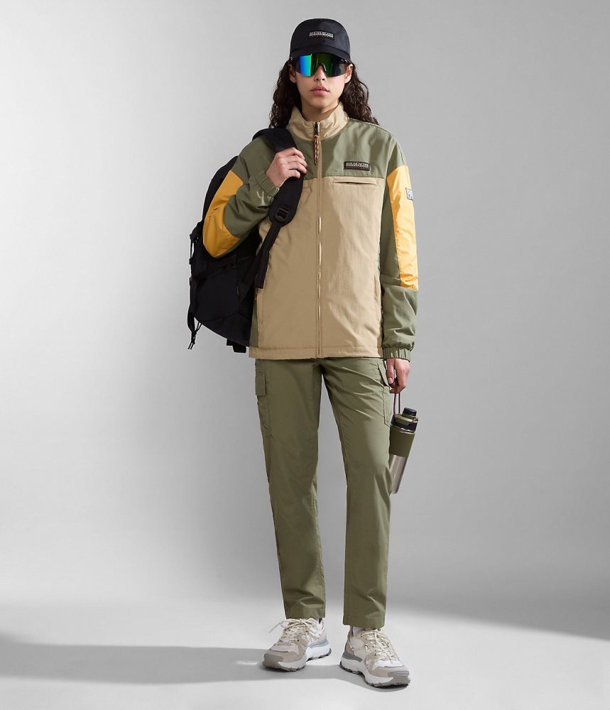 Napapijri Boyd Short Jacket Ženske Short Jackets Zelene | VFKP-72943