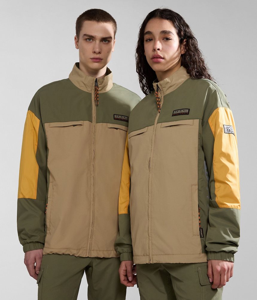 Napapijri Boyd Short Jacket Ženske Short Jackets Zelene | VFKP-72943