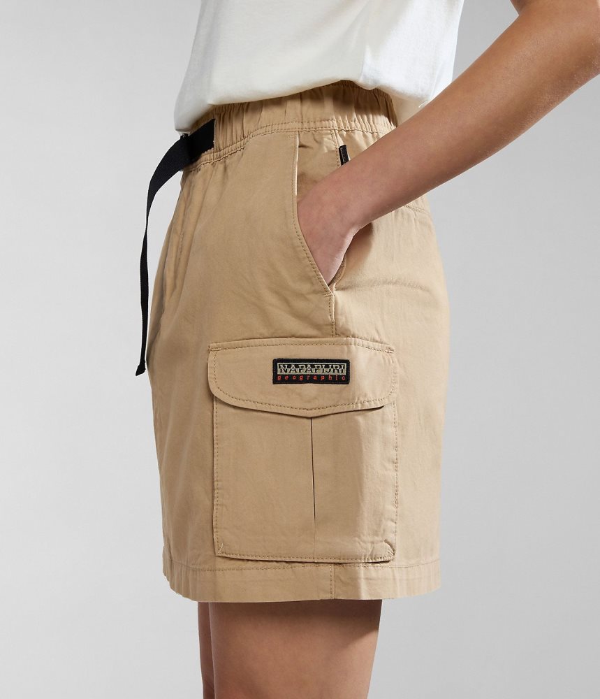 Napapijri Boyd Skirt Ženske Suknje Bež | GQPN-86473