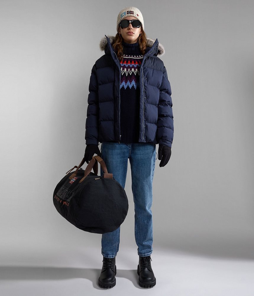 Napapijri Byrd Denim Ženske Chino Hlače Svijetlo Plave | CDGI-63507