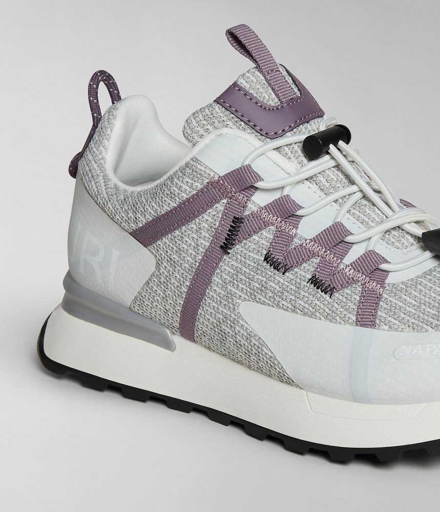 Napapijri Carley Knit Trainers Ženske Tenisice Bijele | TISR-73421