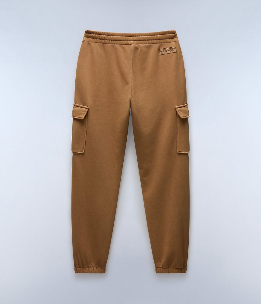 Napapijri Castor Joggers Ženske Jogger Hlače Smeđe | MPAE-03694