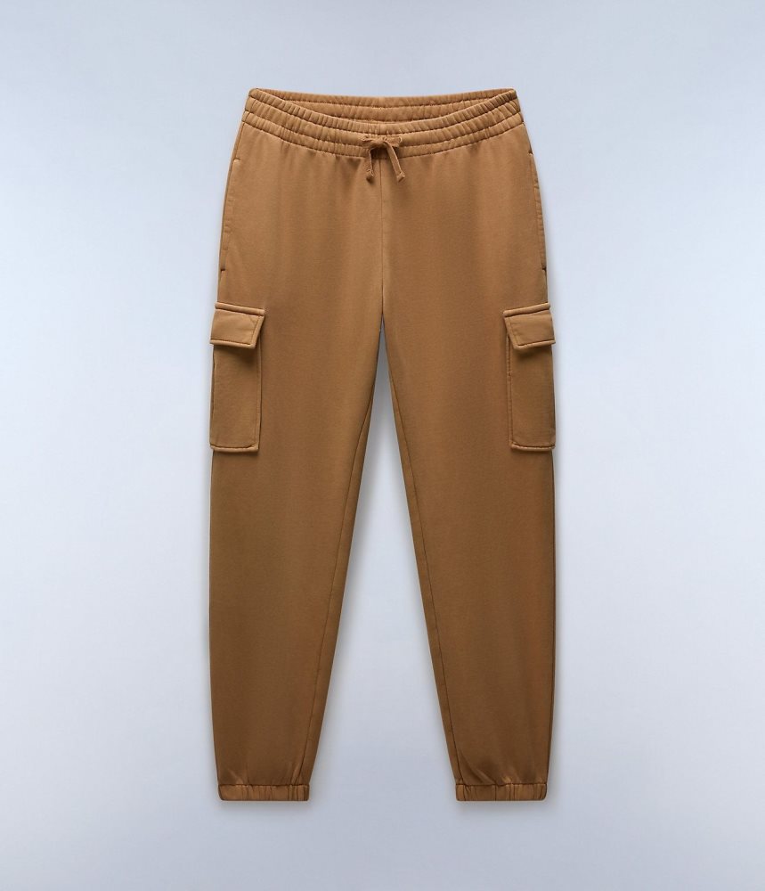 Napapijri Castor Joggers Ženske Jogger Hlače Smeđe | MPAE-03694