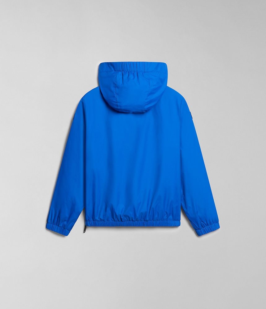 Napapijri Cree Packable Anorak (4-16 YEARS) Dječje Anoraks Plave | RSNL-85149