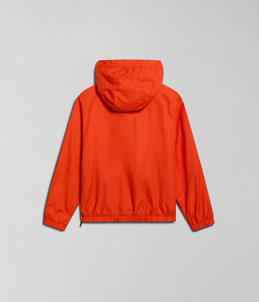 Napapijri Cree Packable Anorak (4-16 YEARS) Dječje Anoraks Narančaste | HFMR-12874