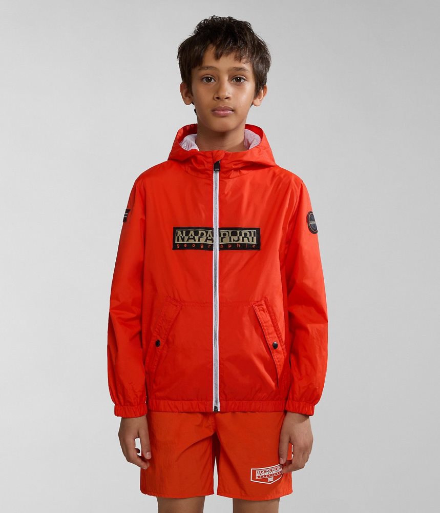 Napapijri Cree Short Jacket (4-16 YEARS) Dječje Short Jackets Narančaste | VKFX-04791