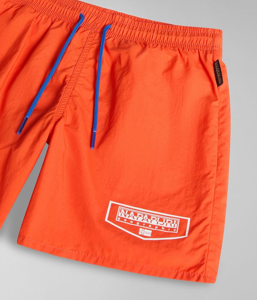 Napapijri Cree Swimming Trunks (4-16 YEARS) Dječje Kupaće Gaće Narančaste | SIGH-12576