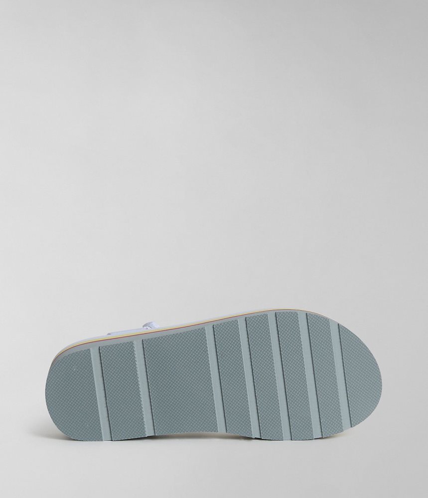 Napapijri Dahlia Sandals Ženske Sandale Bijele | YZKP-70265