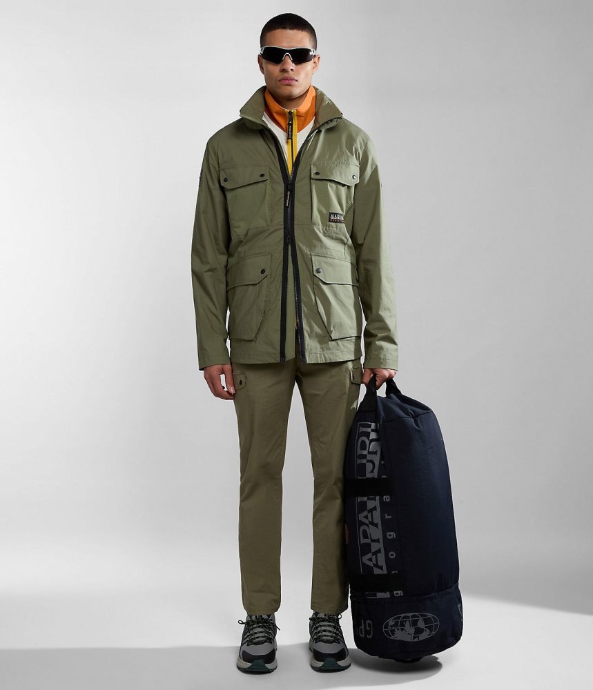 Napapijri Dease Cargo Trousers Muške Cargo Hlače Zelene | ZQOK-73248