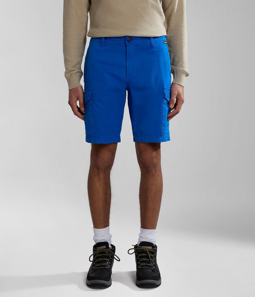 Napapijri Deline Bermuda Shorts Muške Kratke Hlače Plave | LGNJ-54729