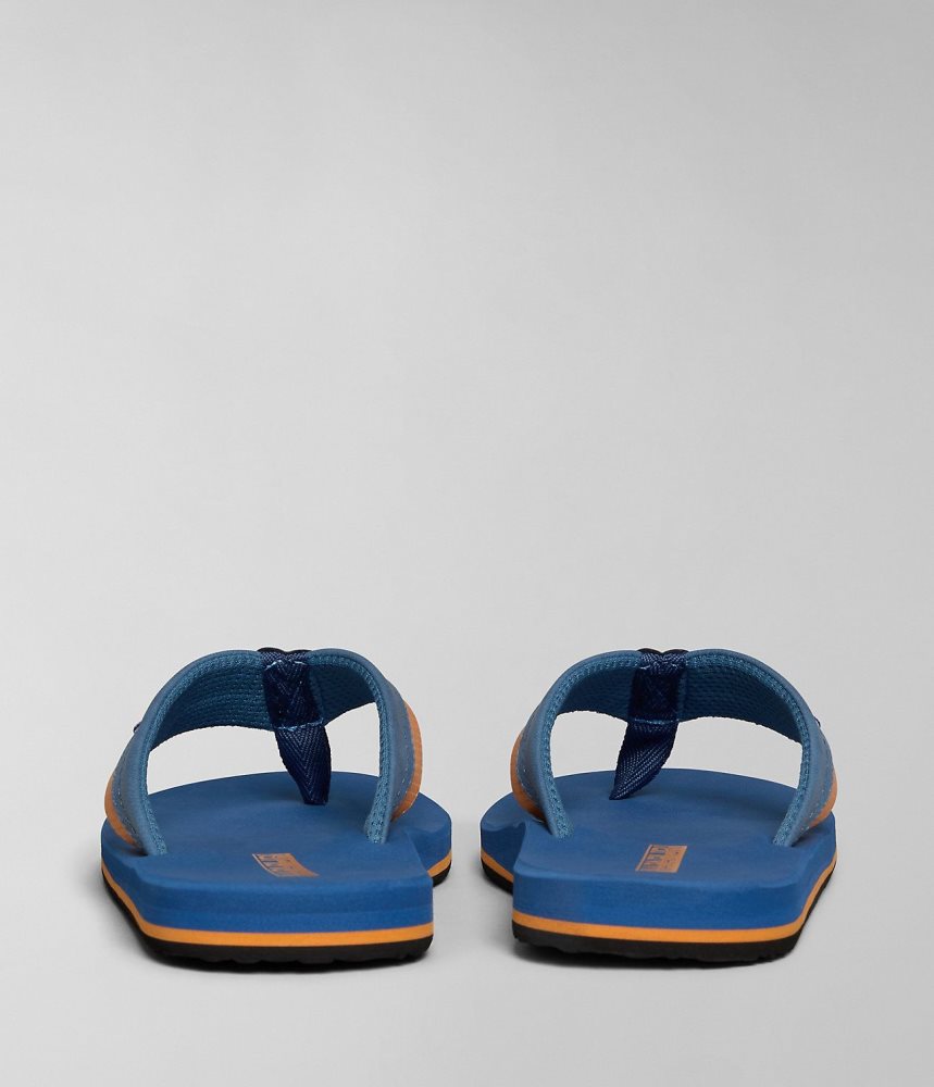 Napapijri Elm Flip-Flops Muške Natikače Tamno Plave | XFMD-09486