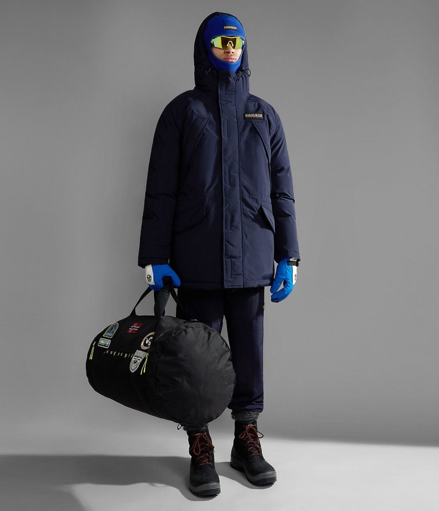 Napapijri Epoch Parka Jacket Muške Parka Jakne Tamno Plave | CEMF-43879