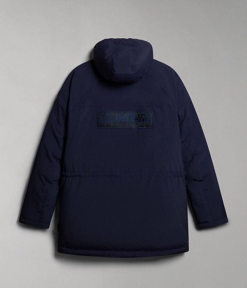 Napapijri Epoch Parka Jacket Muške Parka Jakne Tamno Plave | CEMF-43879