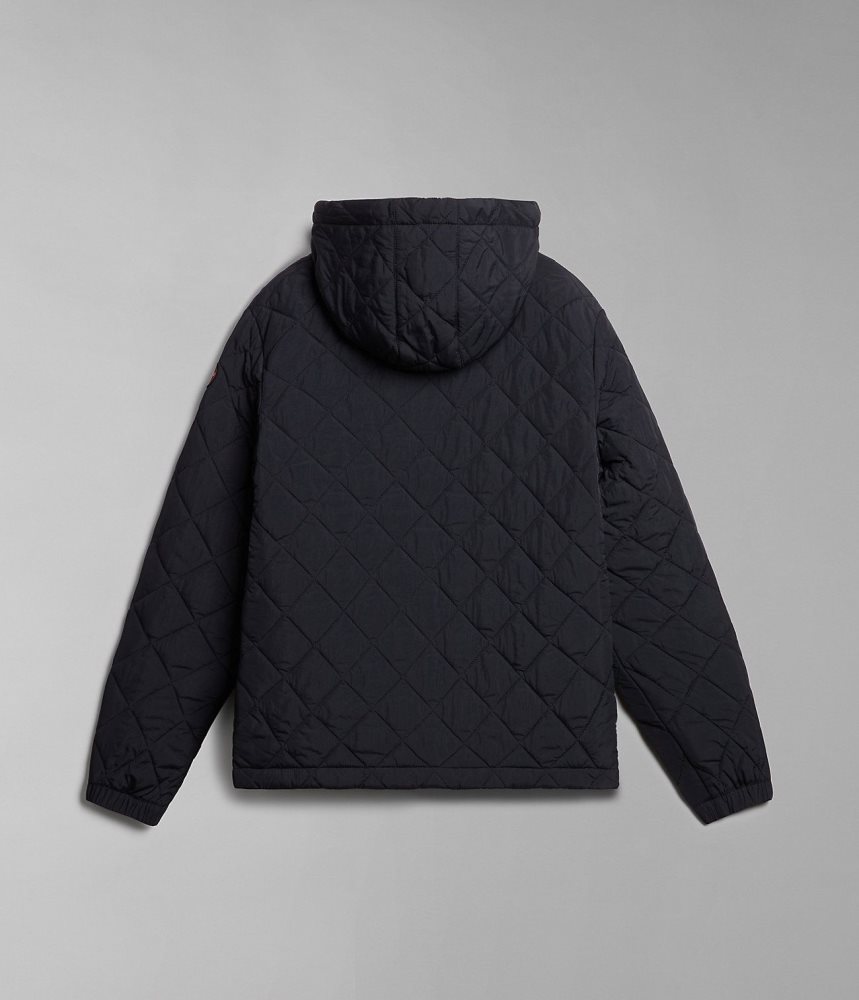 Napapijri Epoch Short Jacket Ženske Short Jackets Crne | WCOQ-92706