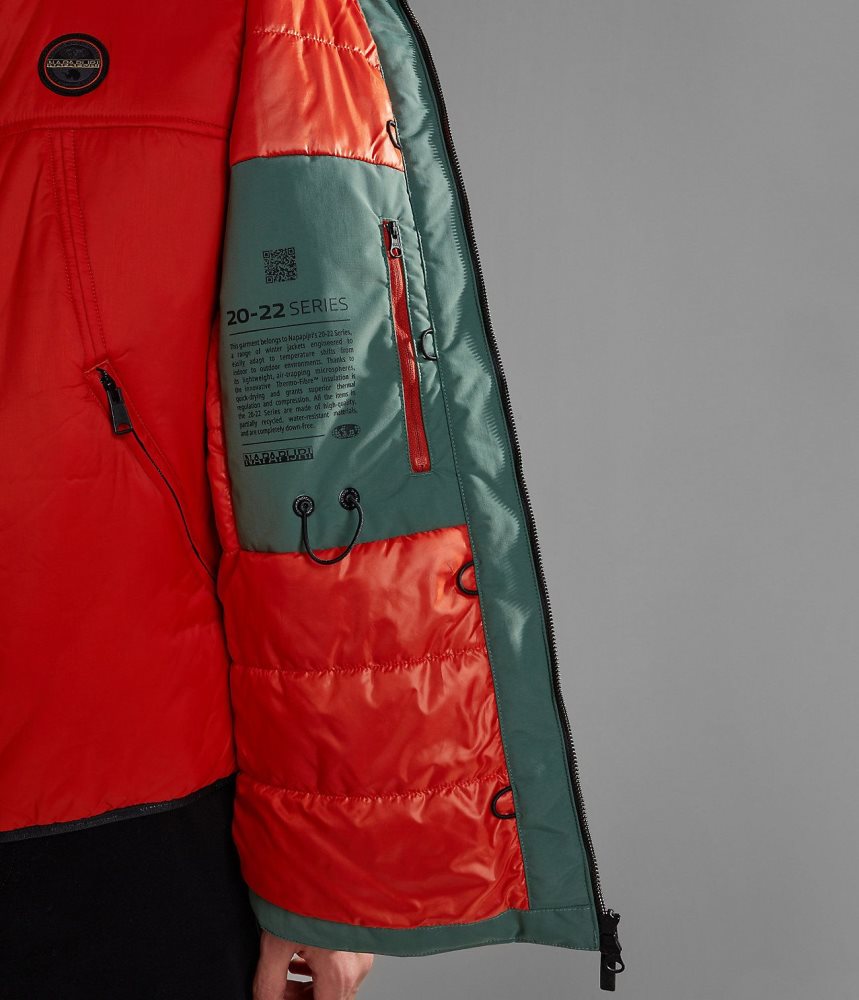 Napapijri Field Jacket Muške Parka Jakne Zelene | TMCQ-82314