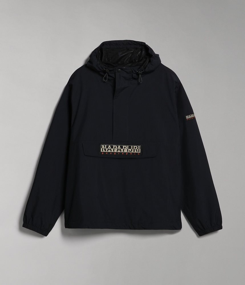 Napapijri Freestrider Anorak Jacket Muške Anoraks Crne | WIUC-50134